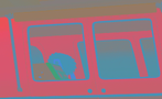 The colour channels at full resolution: the window edges and trim lines are clean.